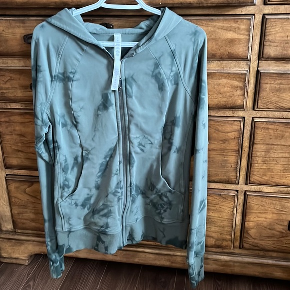 Shibori scuba hoodie sz 8 - Picture 2 of 7